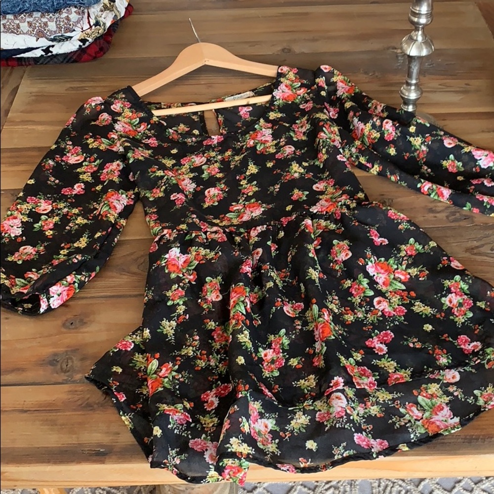 Boho long top